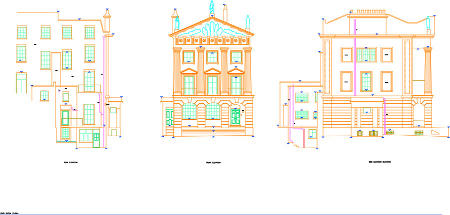 Land Surveyor Camberley Elevation