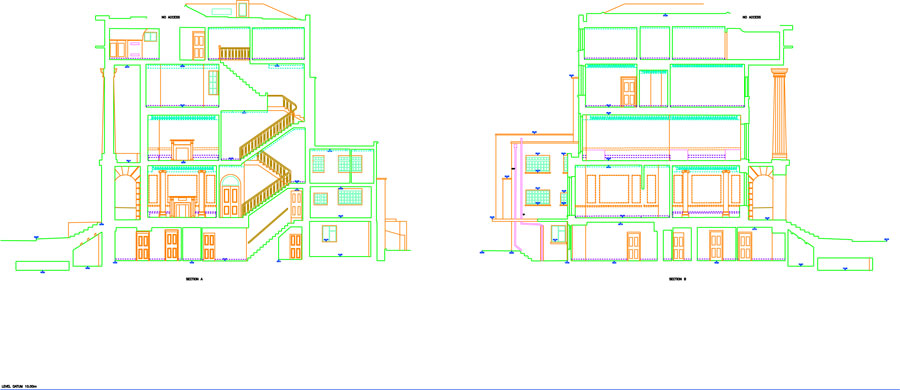 Land Surveyor Ascot Section Drawing